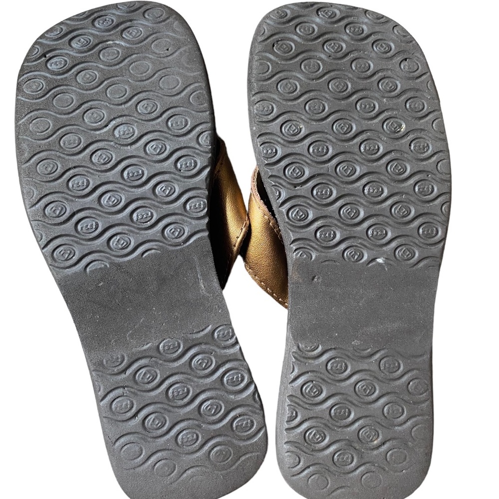 Ladies Reef wedge flip flops Size 8 - Picture 8 of 12
